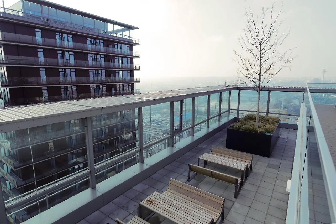 Apartman Triiiple Suites Level 22 Mit Balkon Und Tiefgarage Bécs